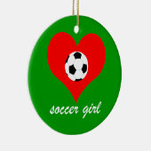 voetbal keramisch ornament (Rechts)