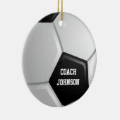 Voetbal Keramisch Ornament (Rechts)