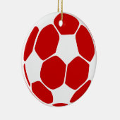 voetbal keramisch ornament (Rechts)
