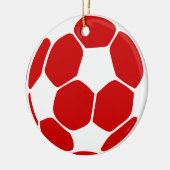 voetbal keramisch ornament (Links)