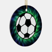 Voetbal Keramisch Ornament (Rechts)