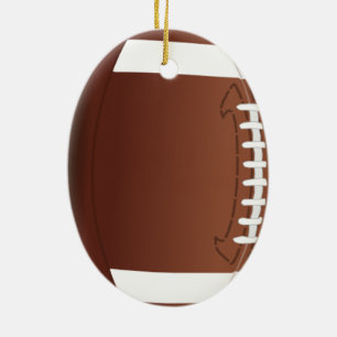 Voetbal Keramisch Ornament