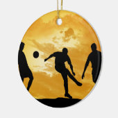 Voetbal Keramisch Ornament (Links)