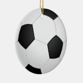 Voetbal Keramisch Ornament (Rechts)