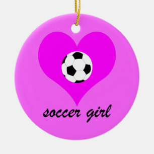 voetbal keramisch ornament