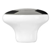 Voetbal Keramische Knop (Zijkant)