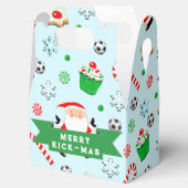 Voetbal Kerst Favor Doos Bedankdoosjes (Geopend)