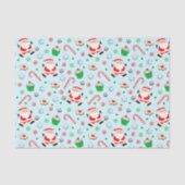 Voetbal Kerst Tissue Papier (Voorkant)
