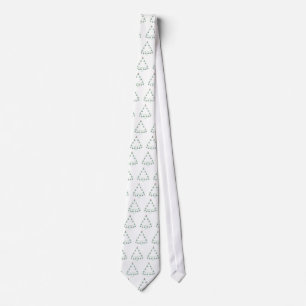 Voetbal kerstboom Necktie Stropdas