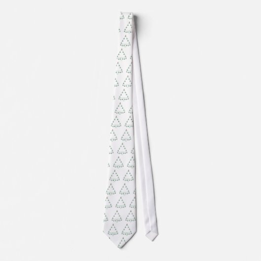 Voetbal kerstboom Necktie Stropdas (Voorkant)