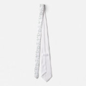 Voetbal kerstboom Necktie Stropdas (Achterkant)