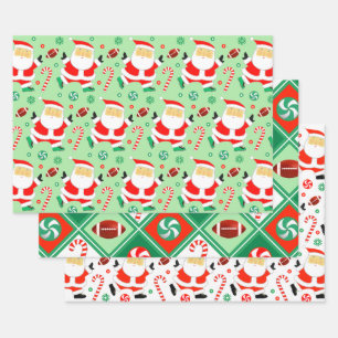 Voetbal Kerstcadeau Inpakpapier Vel