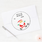 Voetbal Kerstcadeau Tags (Envelop)