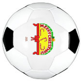 Voetbal kerstgraten (Gedraaid)