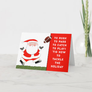 Voetbal Kerstkaarten Feestdagen Kaart
