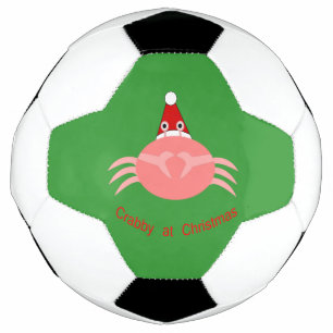 Voetbal kerstkrab