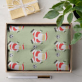 Voetbal Kerstmis Tissuepapier (Geschenk)