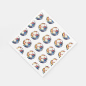 Voetbal Kids Verjaardags Servetten (Hoek)