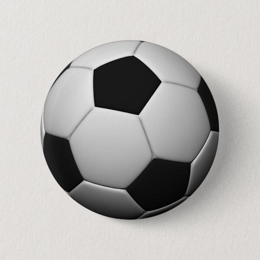 Voetbal knop ronde button 5,7 cm (Voorkant)