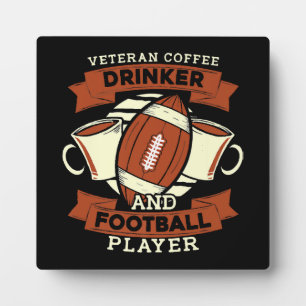 Voetbal Koffie Fotoplaat