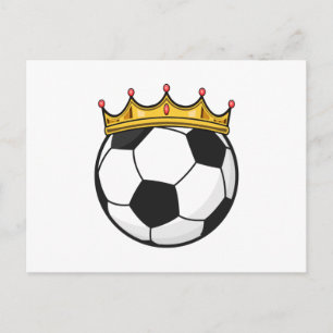 Voetbal Koningin der Koninginnen Briefkaart