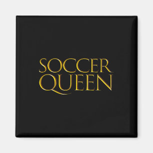 Voetbal Koningin Schattig Moederdag Voetbal Moeder Magneet