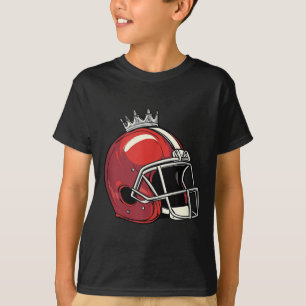 Voetbal kroon koning kostuum voor jongens en meisj t-shirt
