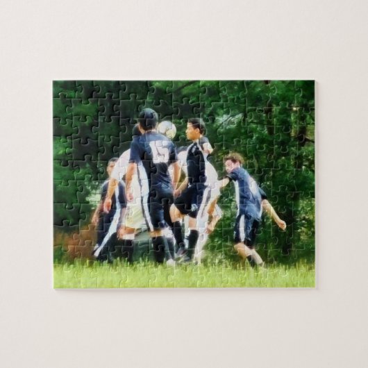 Voetbal Legpuzzel (Horizontaal)