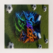 Voetbal Legpuzzel (Horizontaal)