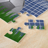 Voetbal Legpuzzel (Zijkant)