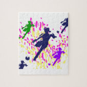 Voetbal Legpuzzel (Verticaal)