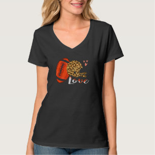 Voetbal Liefde Amerikaans voetbal T-shirt