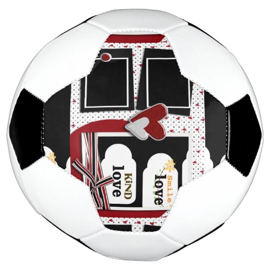 Voetbal Liefde Kind (Gedraaid)