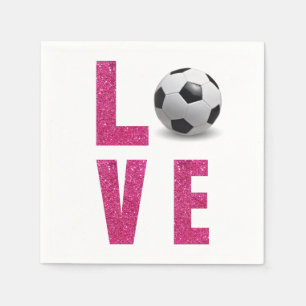 Voetbal Liefhebben Servet