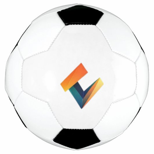 Voetbal logo designe, (Voorkant)