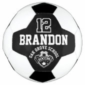 Voetbal Logo - zwart-wit (Voorkant)