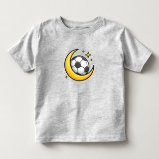 Voetbal Maan Peuter – Mooie Nacht Voetbal Kinder Shirts