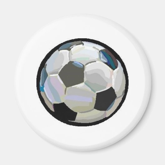 voetbal magneet (Voorkant)