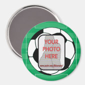  voetbal magneten (Voorkant / Achterkant)