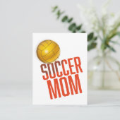 Voetbal mam briefkaart (Staand voorkant)