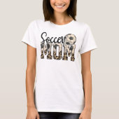 Voetbal Mam, Funny Soccer T-shirt (Voorkant)