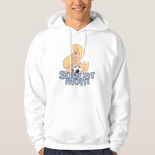 Voetbal mam hoodie (Voorkant)