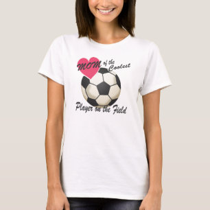 Voetbal mam koelste speler t-shirt