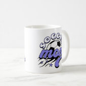 Voetbal mam koffiemok (Voorkant rechts)