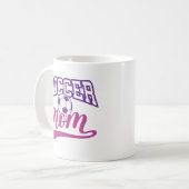 Voetbal mam koffiemok (Voorkant links)