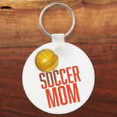 Voetbal mam sleutelhanger (Voorkant)