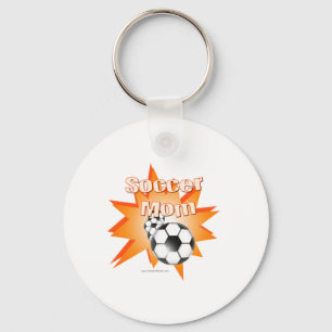 Voetbal mam sleutelhanger