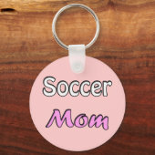Voetbal mam sleutelhanger (Voorkant)