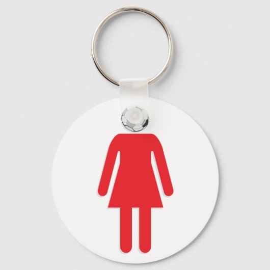 Voetbal mam sleutelhanger (Voorkant)