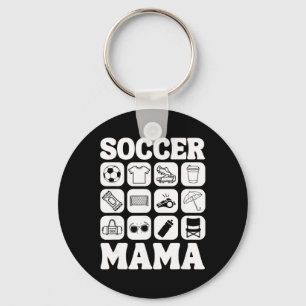 Voetbal Mama Iconen Voetbal Essentieel _1  Sleutelhanger